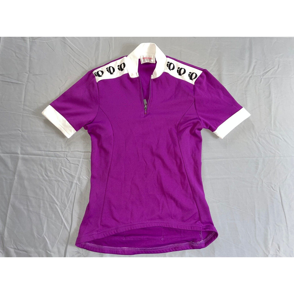 Peral Izumi Technical Wear 1/4 Zip Short Sleeve Cycling Shirt, Jersey. Women's 8